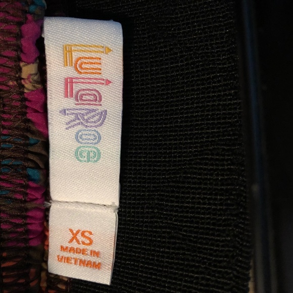 LuLaRoe Colorful Floral Midi Jill Skirt - Picture 4 of 5